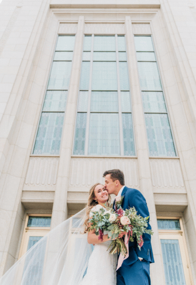 downtown-southern-california-bride-and-groom-architectural-portrait